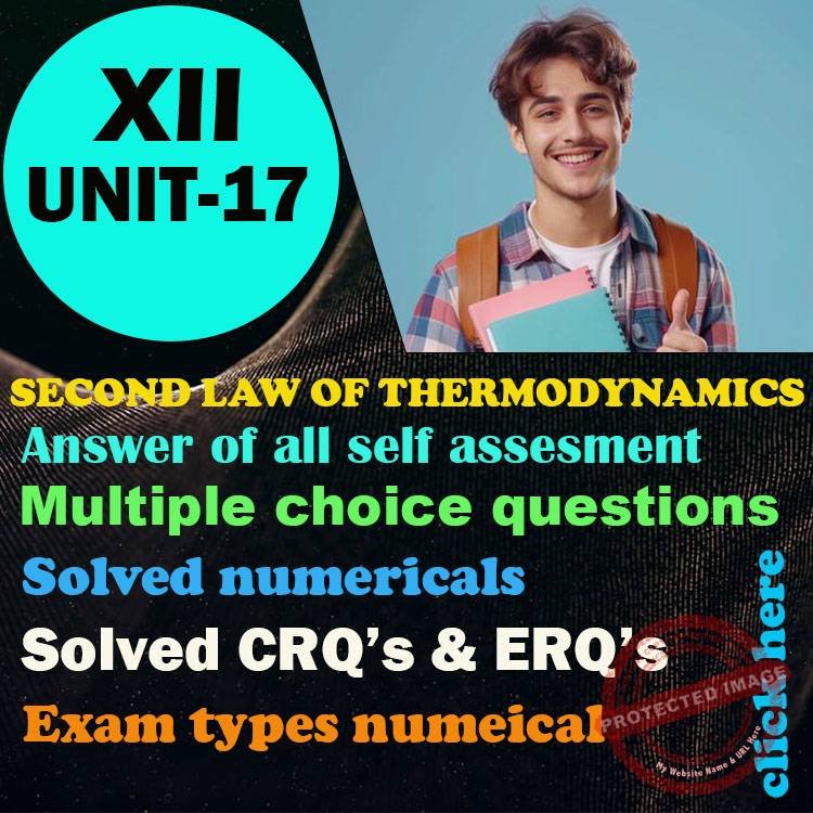 unit 17 SECOND LAW OF THERMODYNAMICS copy