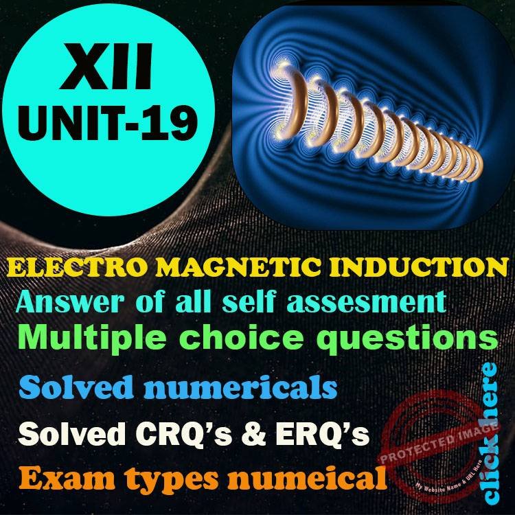 unit 19 ELECTROMAGNETIC INDUCTION